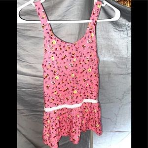 A cute pink tank top.